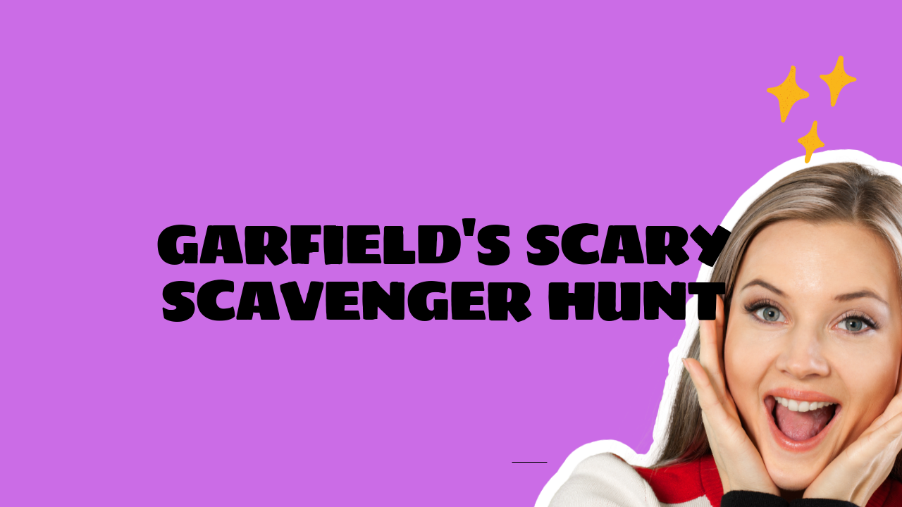 garfield scary scavenger hunt 2 blueberry muffins