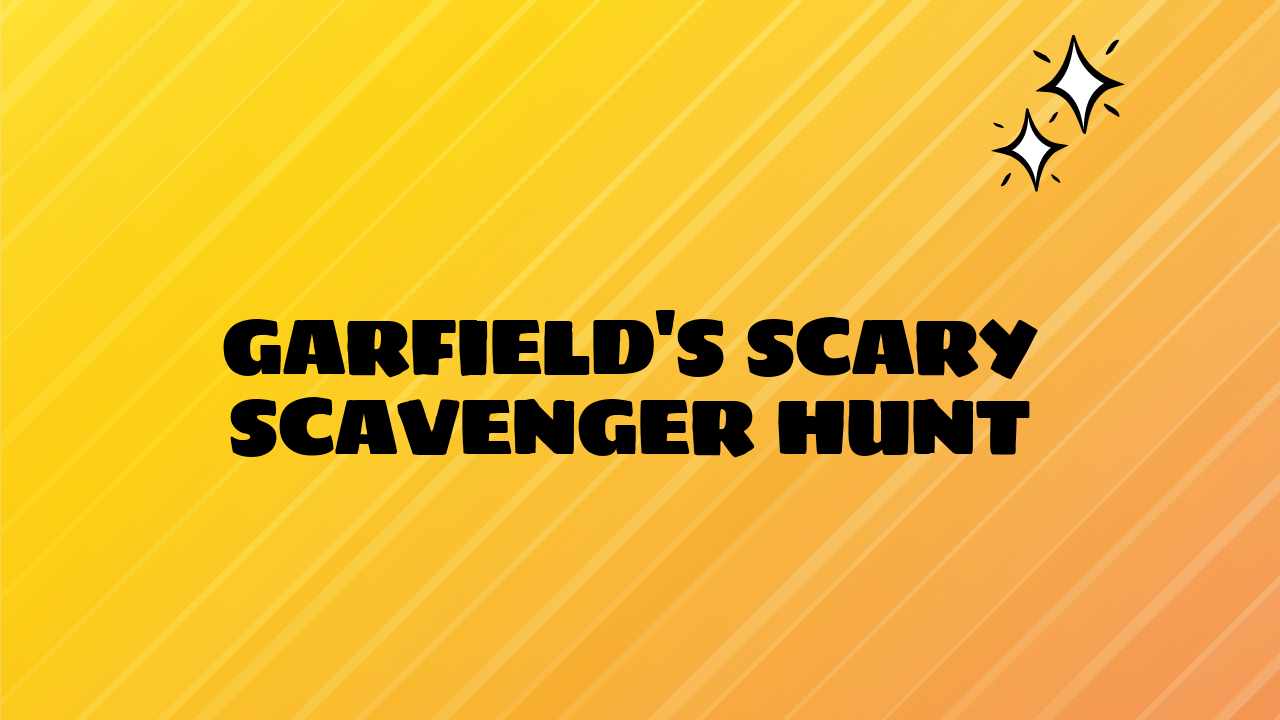 Garfield's Scary Scavenger Hunt