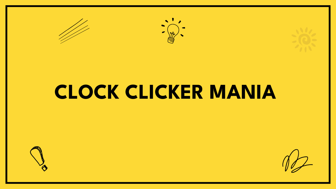 clock clicker unblocked