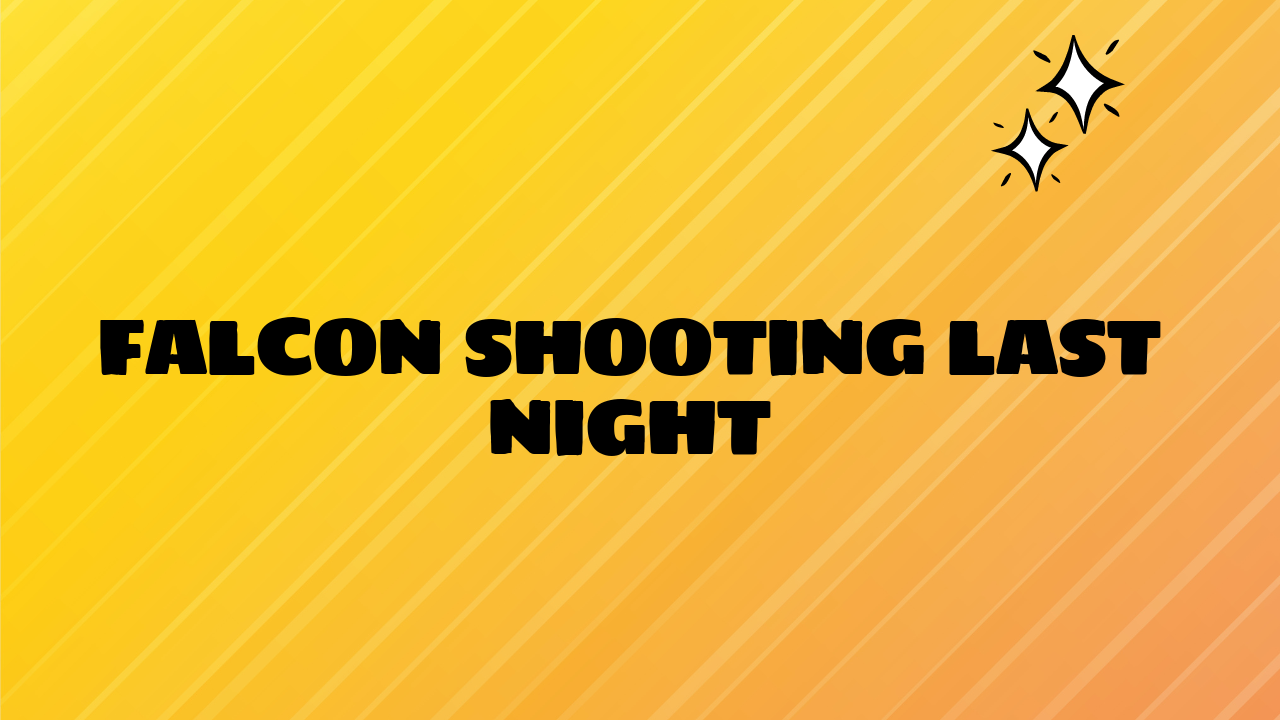 Falcon Shooting Last Night