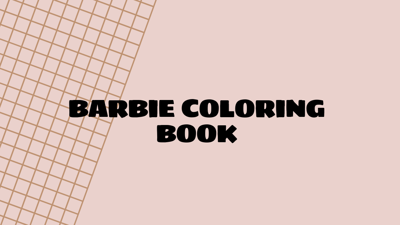 barbie coloring book