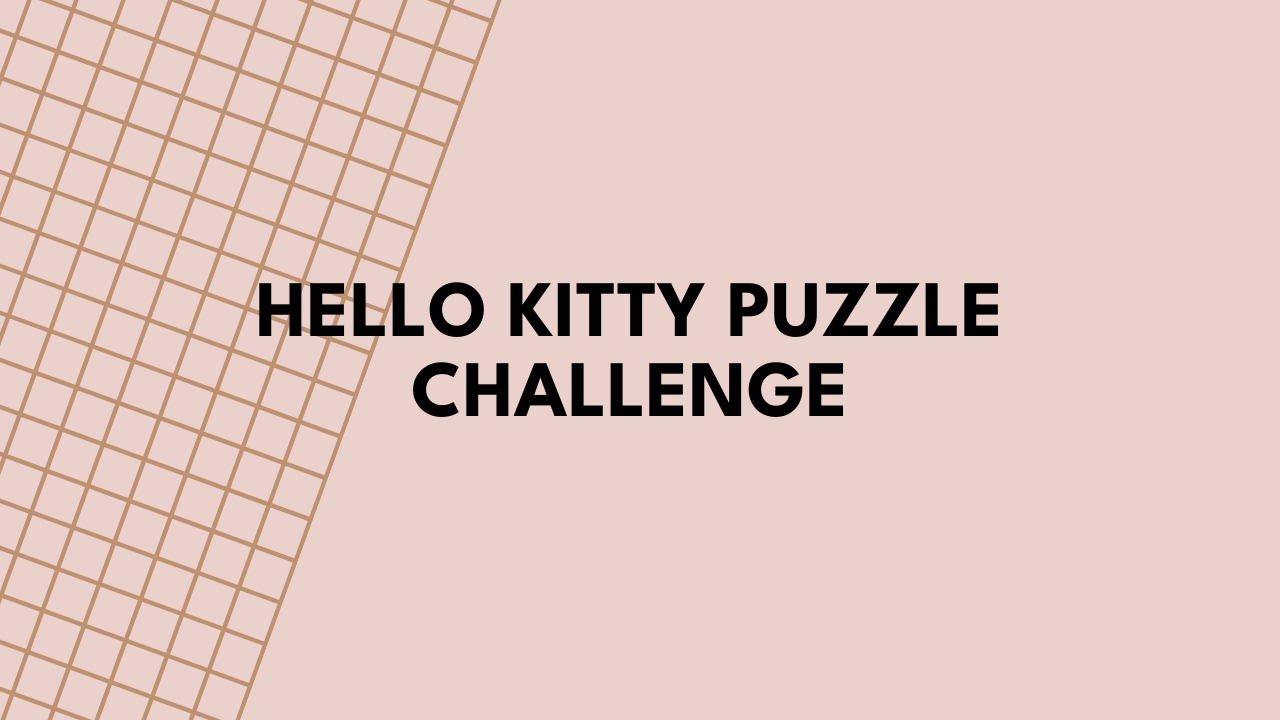 Hello Kitty Puzzle Challenge