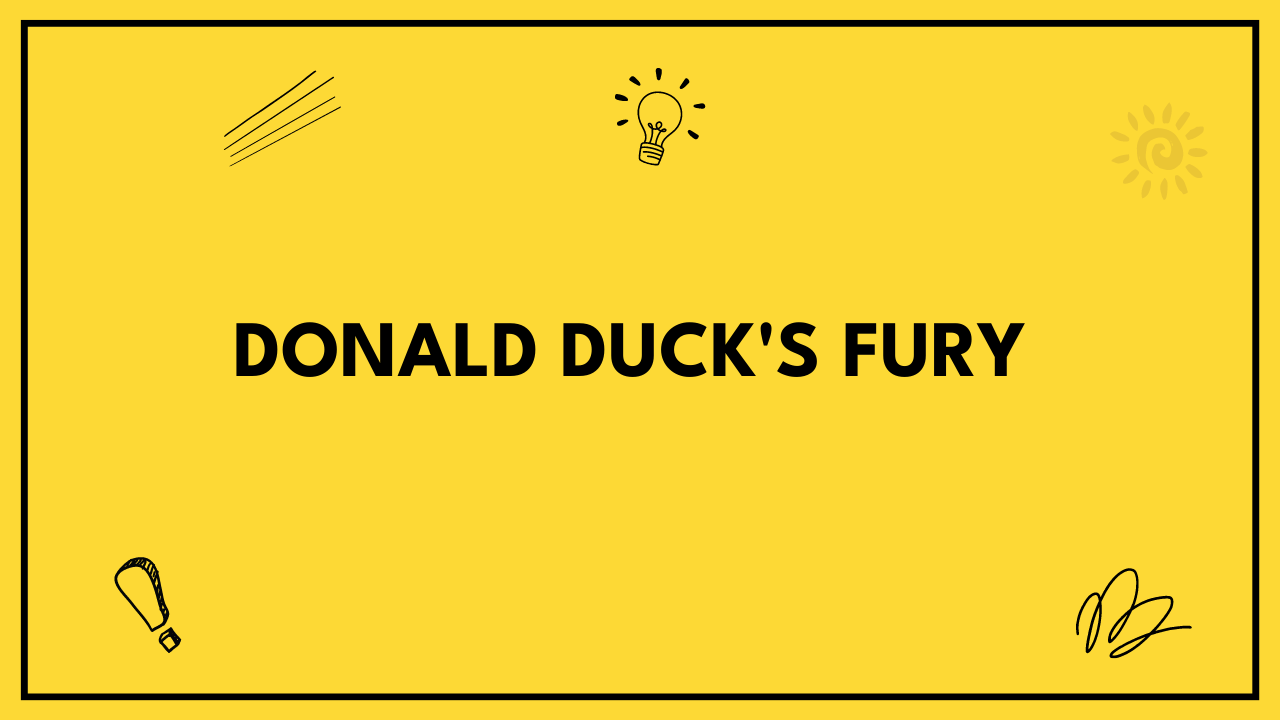 Donald Duck's Fury