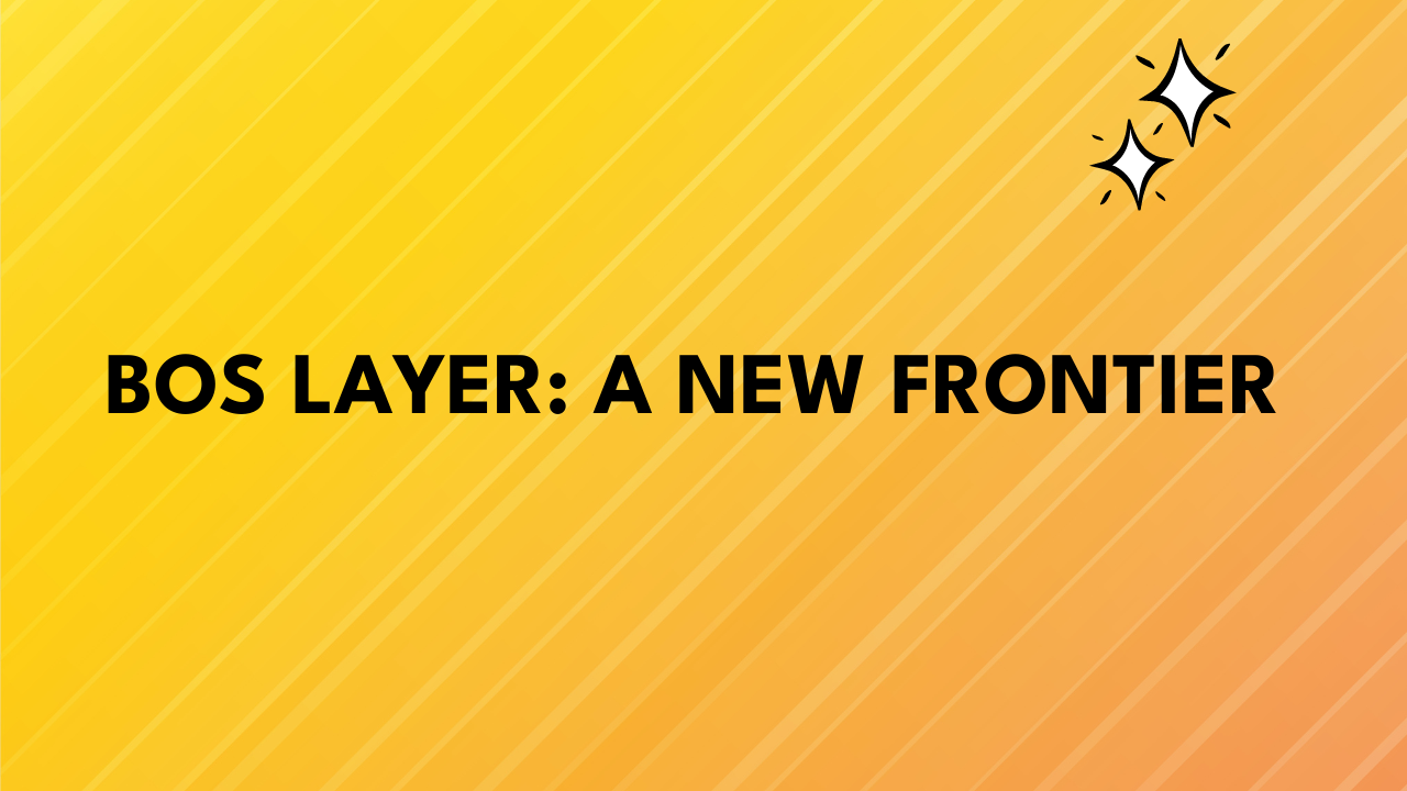 Bos Layer: A New Frontier