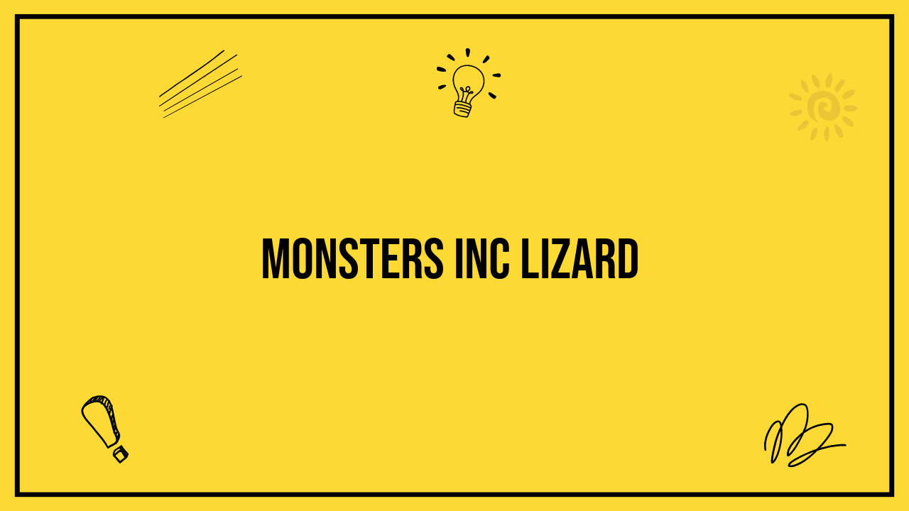 monsters inc lizard