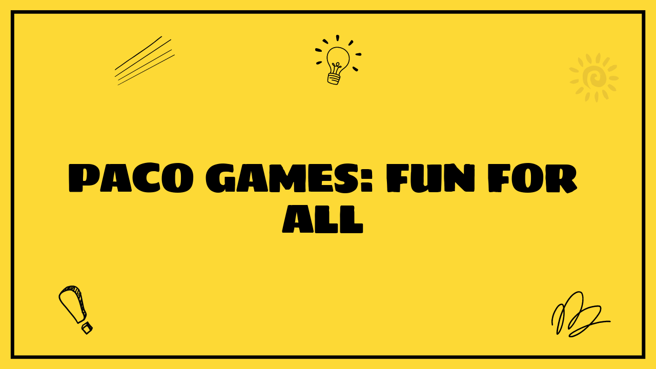 paco games
