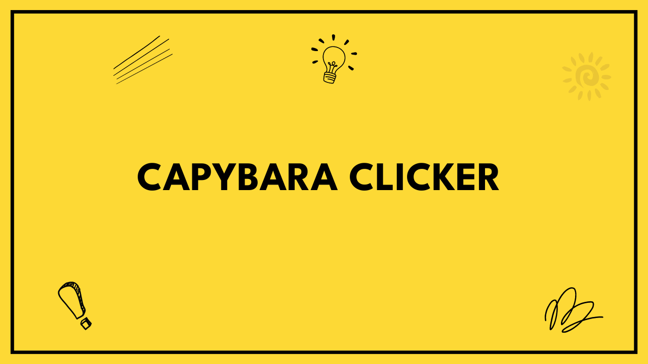 Capybara Clicker