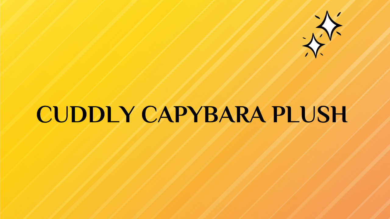 capybara plush