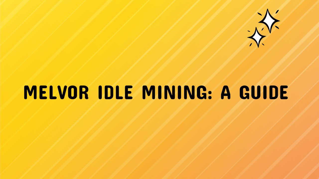 Melvor Idle Mining: A Guide