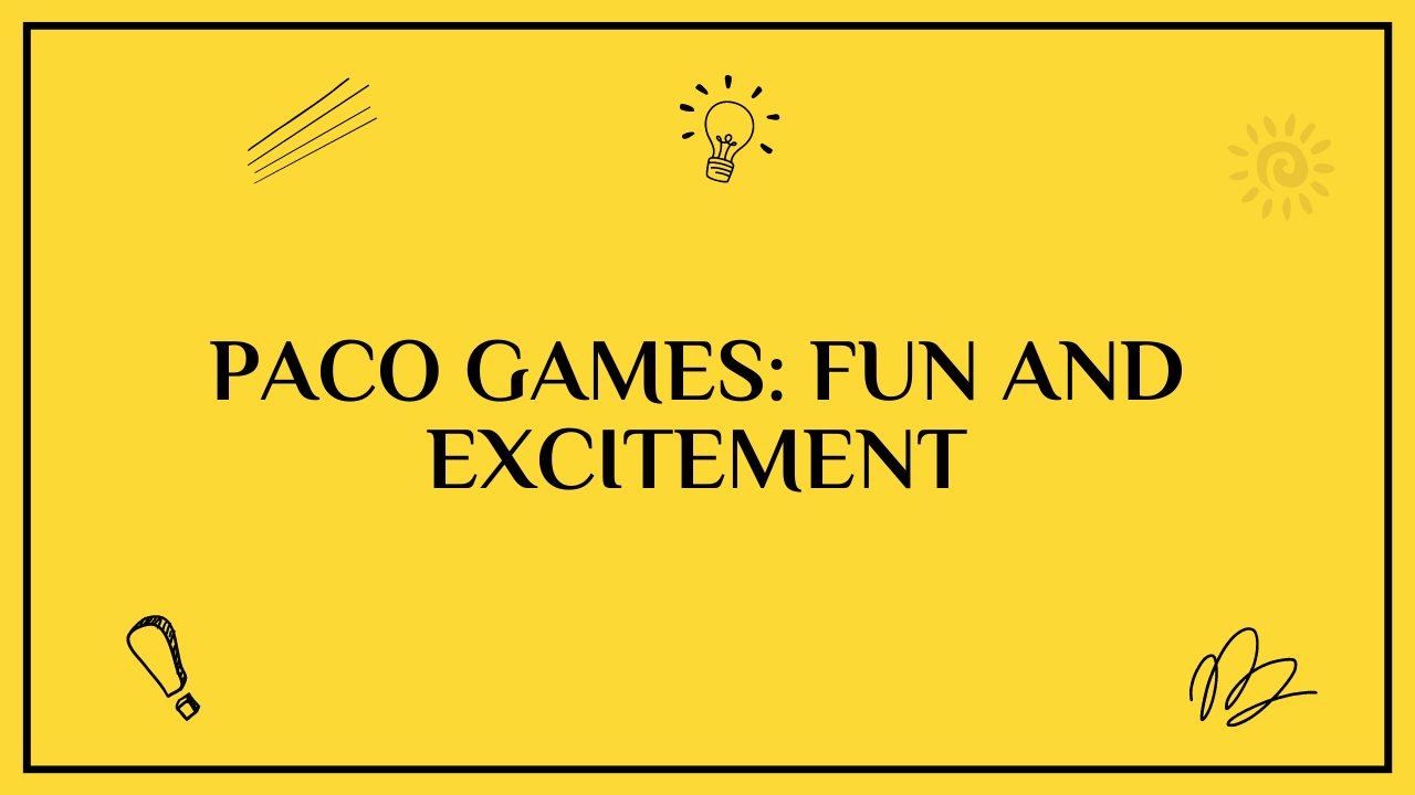 paco games