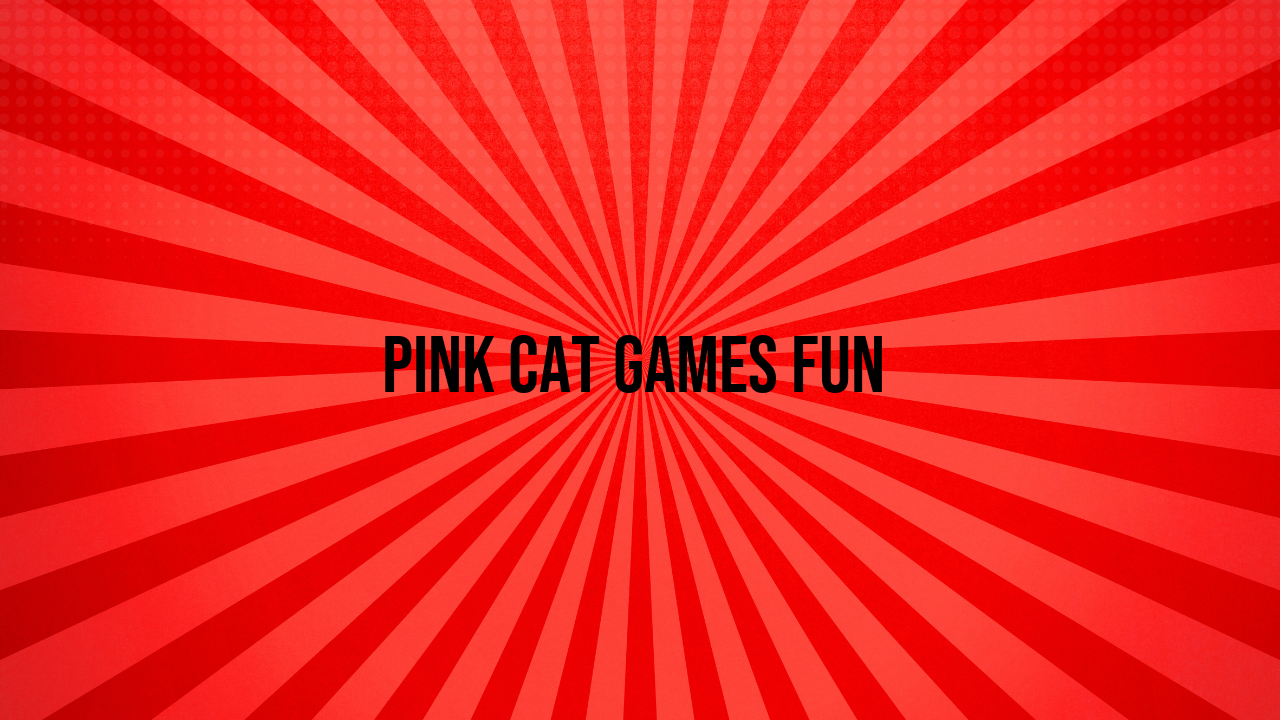 pink cat games