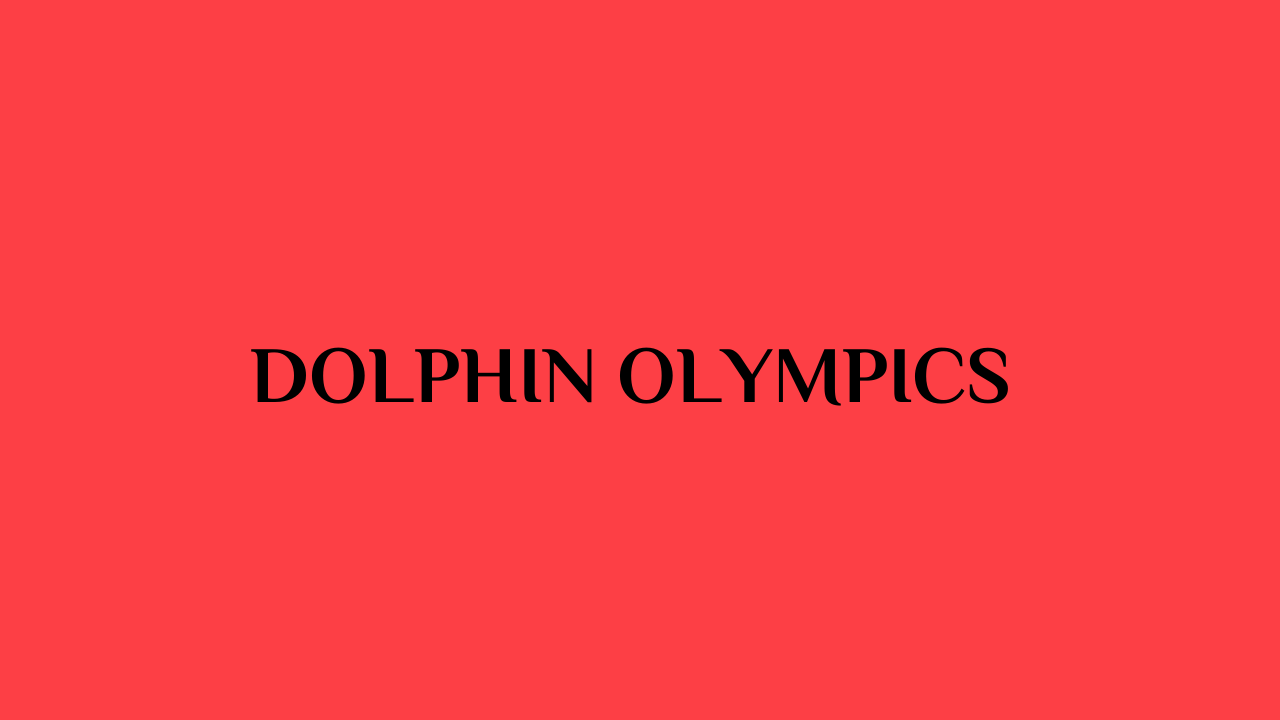 dolphin olympics