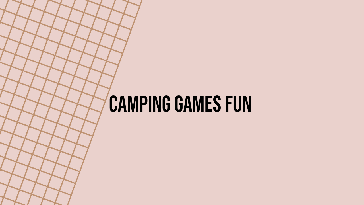 Camping Games Fun