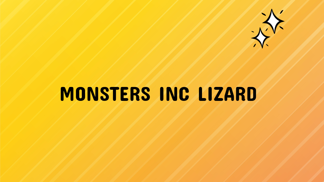 monsters inc lizard