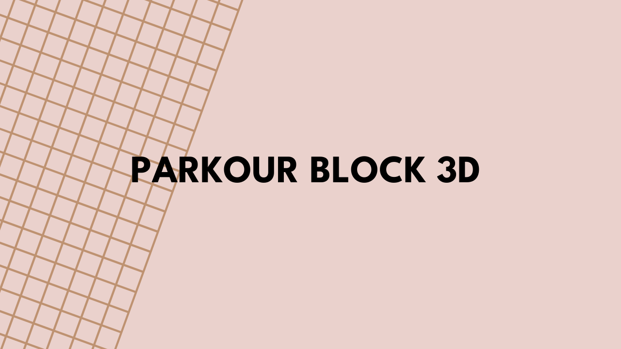 parkour block 3d