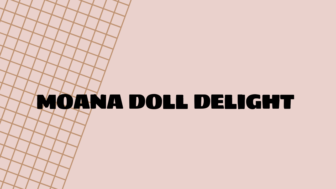 moana doll
