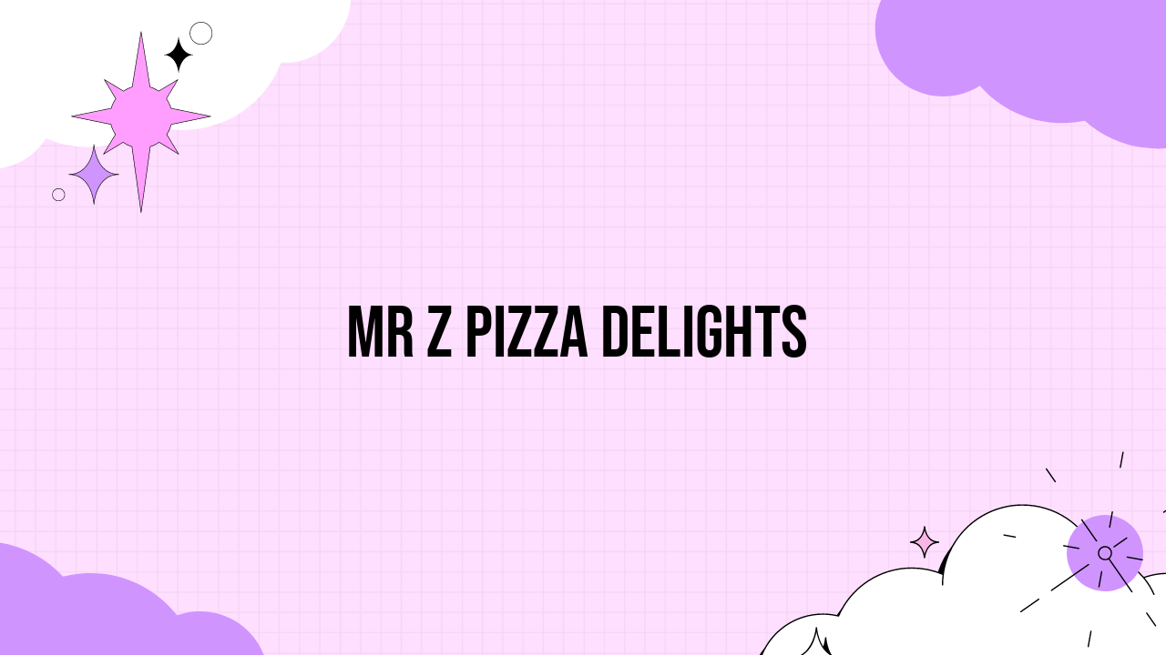 mr z pizza