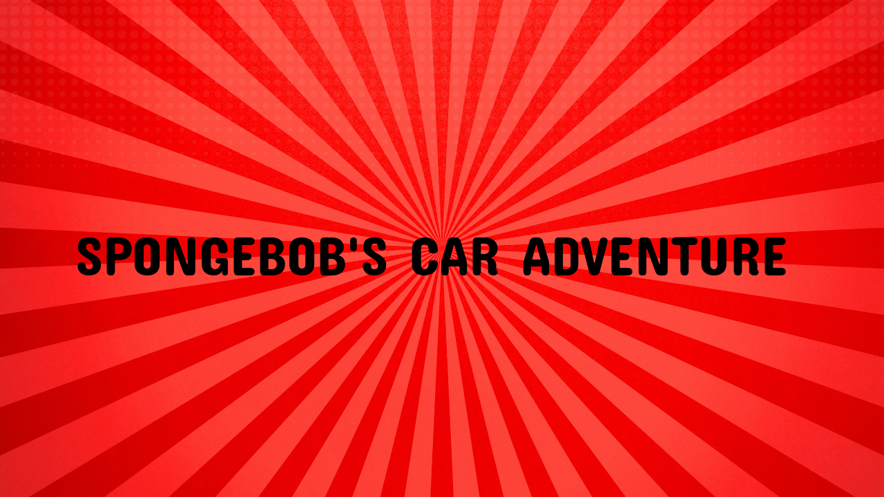 spongebob car