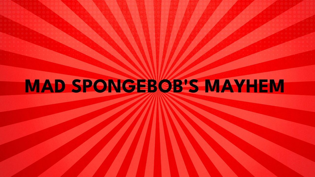 mad spongebob