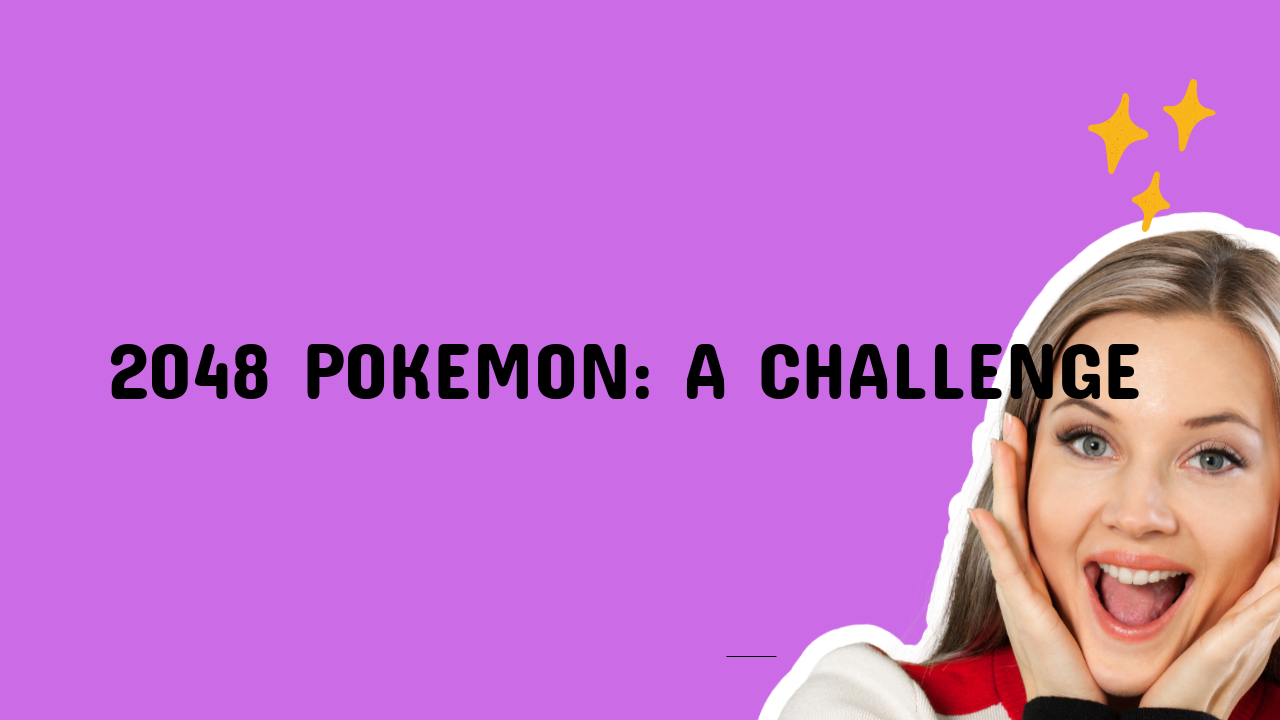 2048 Pokemon: A Challenge
